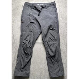 rei co op gray hiking‎ pants mens nylon stretch outdoor travel quick dry 36